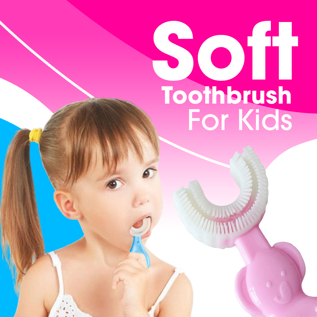 فرشاة الأسنان الناعمة للأطفال 360 درجة | Soft Toothbrush for Kids