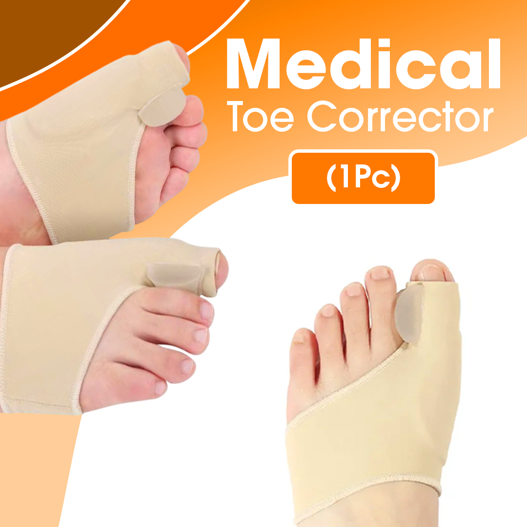 مصحح إعوجاج إصبع القدم الطبي | Medical Toe Corrector (1Pc)
