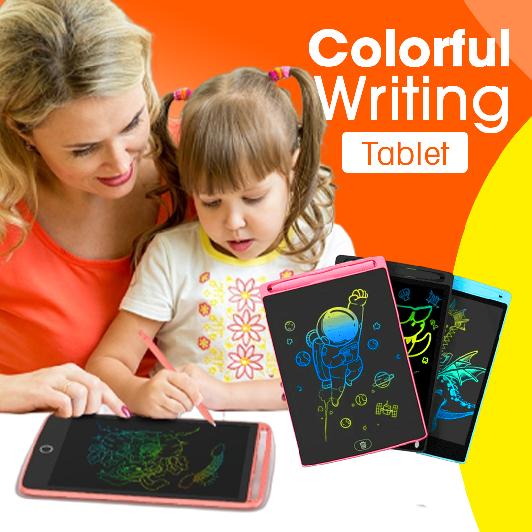 Colorful Writing Tablet | لوحة الكتابة والرسم الالكترونية للاطفال